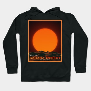 POSTCARD: SAHARA DESERT. Hoodie